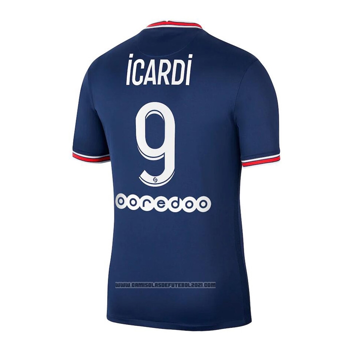 Camisola Paris Saint-Germain Jogador Icardi 1º 2021-2022